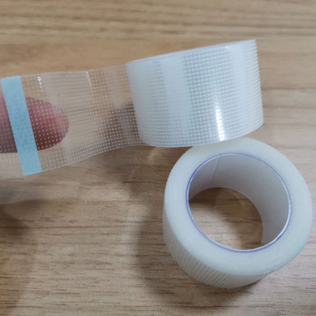 Transparent Porous PE Tape High Adhesive Medical Tape Surgical Tape CE ISO FDA
