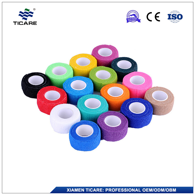 First Aid Medical Cohesive Bandage Self Adhesive Wrap Elastic Self-Adherent Bandage