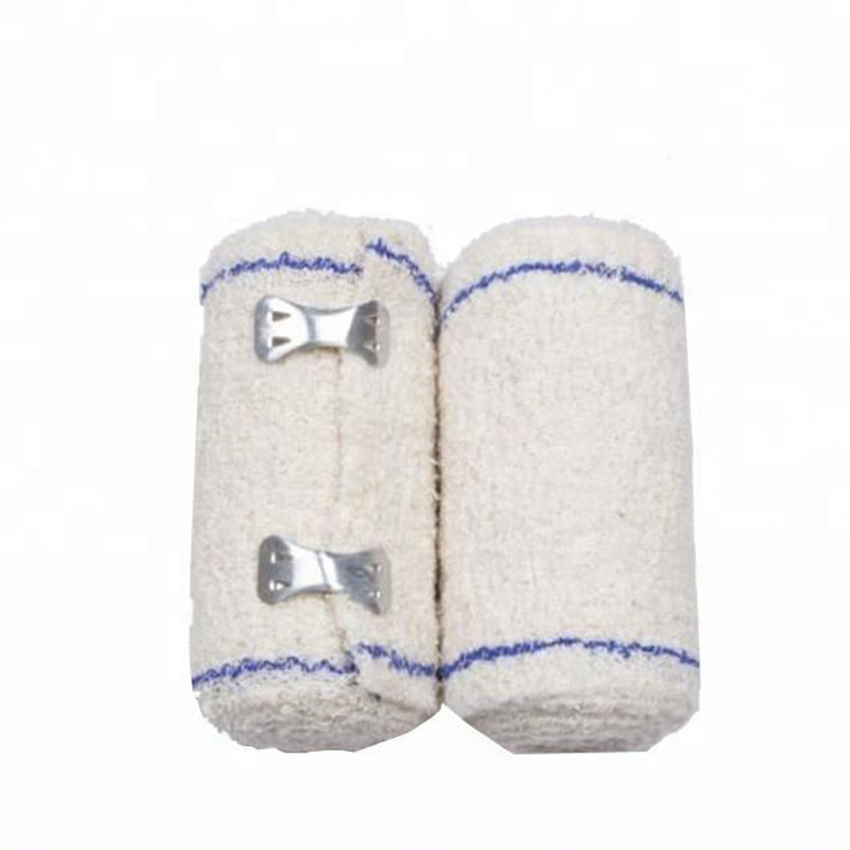 Different Types of Medical Cotton Elastic Crepe Bandage with CE and FDA