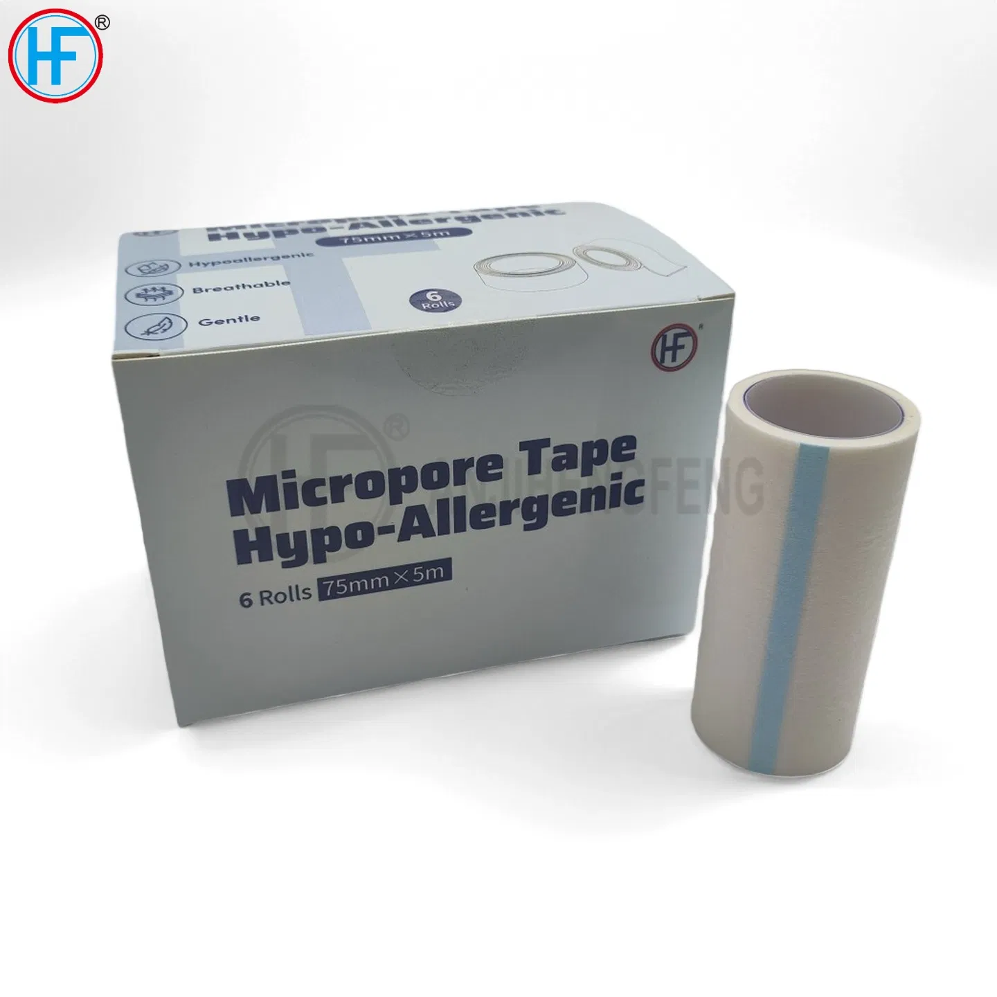 Medical Adhesive Surgical Microporous Tape Non Woven Paper Tape