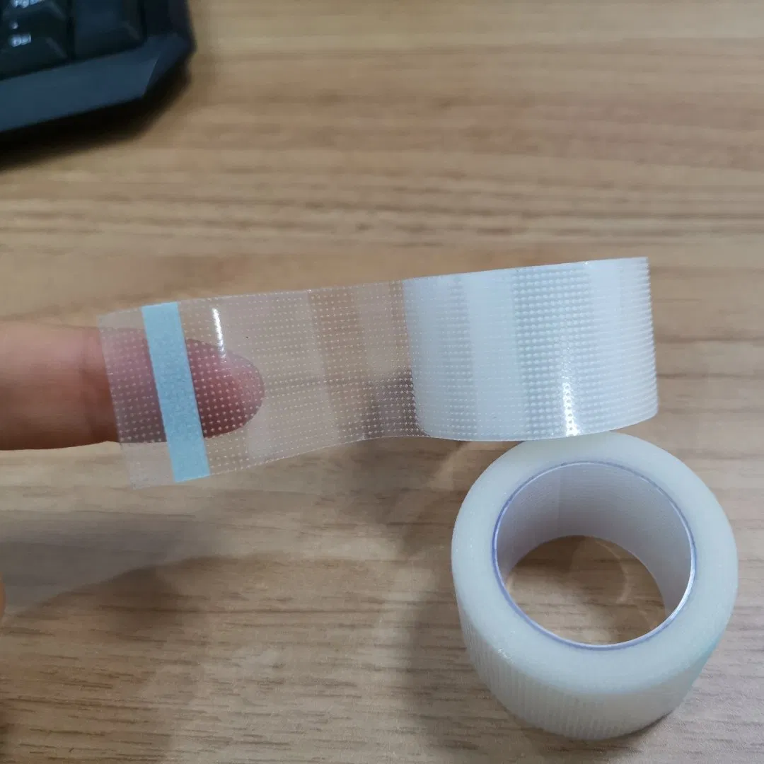 Transparent Porous PE Tape High Adhesive Medical Tape Surgical Tape CE ISO FDA
