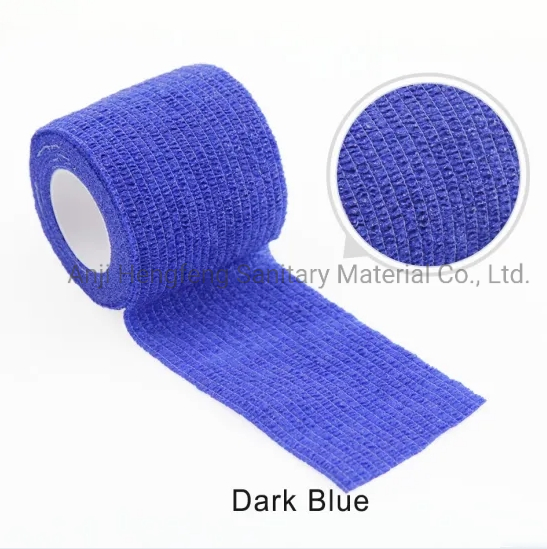 Sport Pet Horse Cohesive Flexible Self Adherent Bandage Different Color