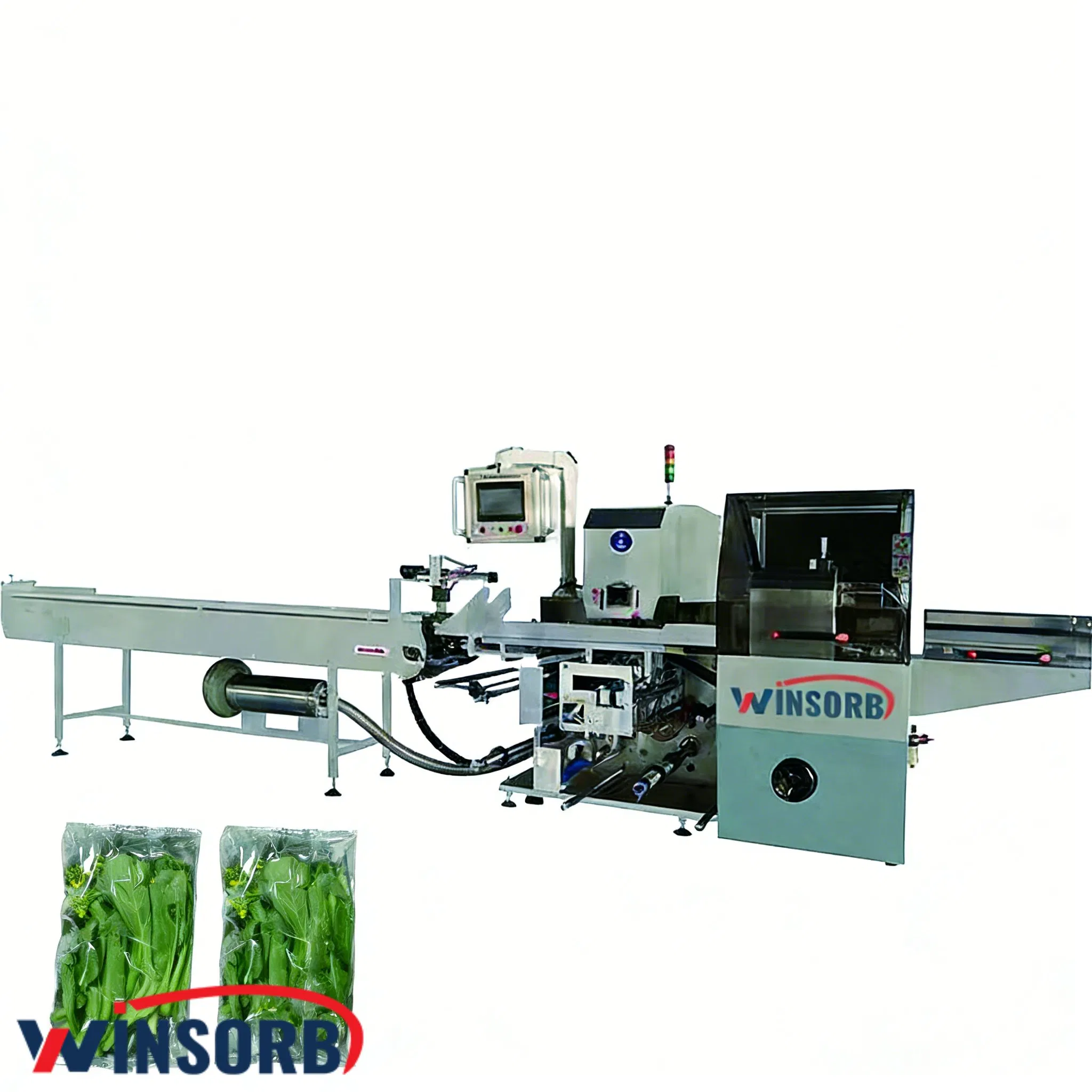 Wide Application for Greens Wba-V720 Automatic Box Motion Pillow Packaging Machine
