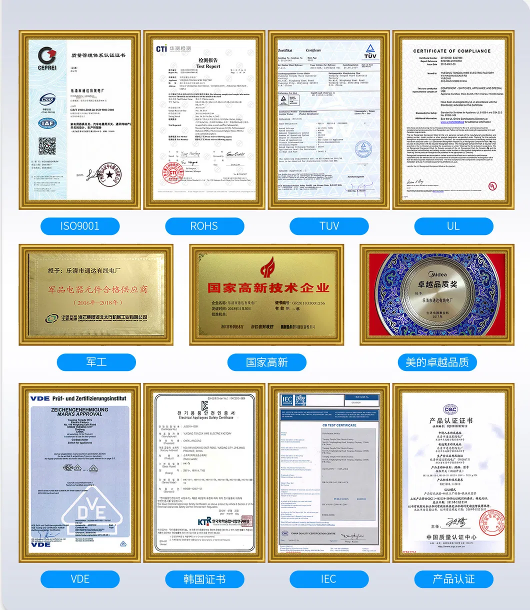 Product Certifications