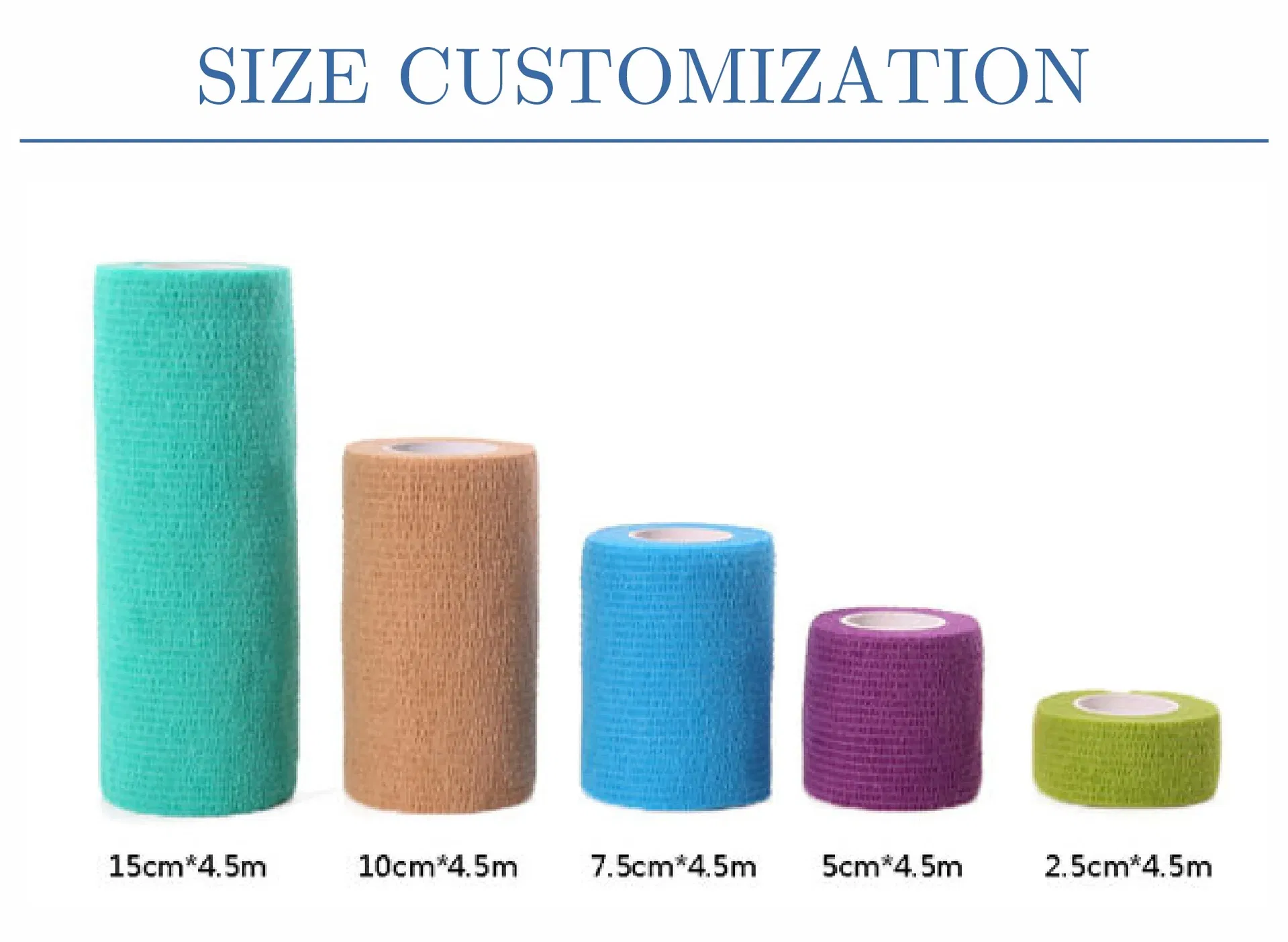 Colorful Cohesive Bandages