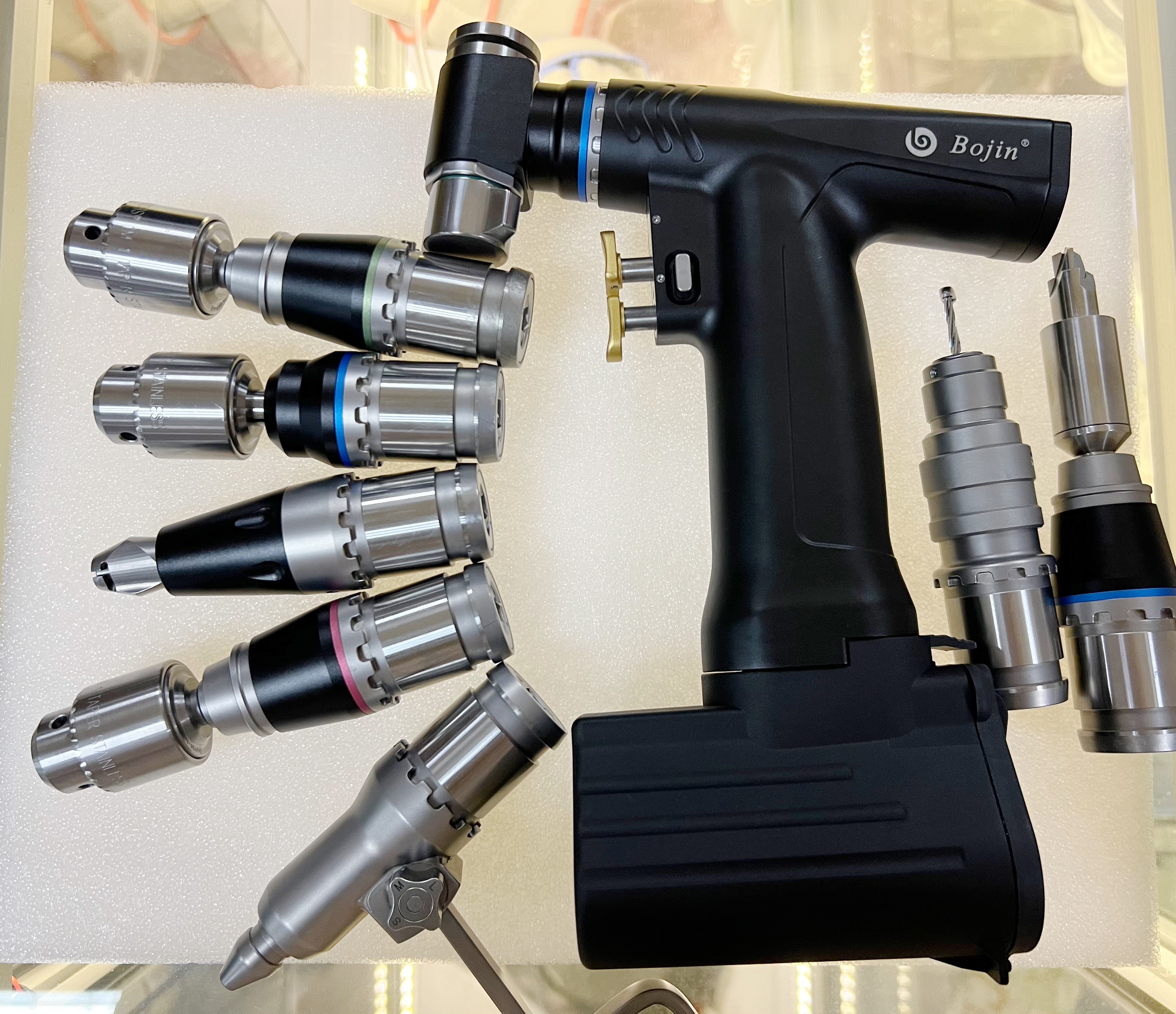 Bojin 6600 Multifunction Handpiece Brushless German Motor Strong Power Ultra Low Noise Multiple Attachments OEM Power Tools