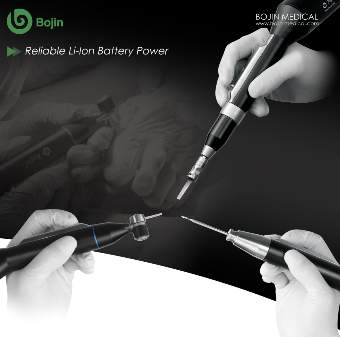 Bojin BJ3407-IV Pen-Type Power Tool Smart Driver - Precision Electric Screwdriver for Maxillofacial Surgery