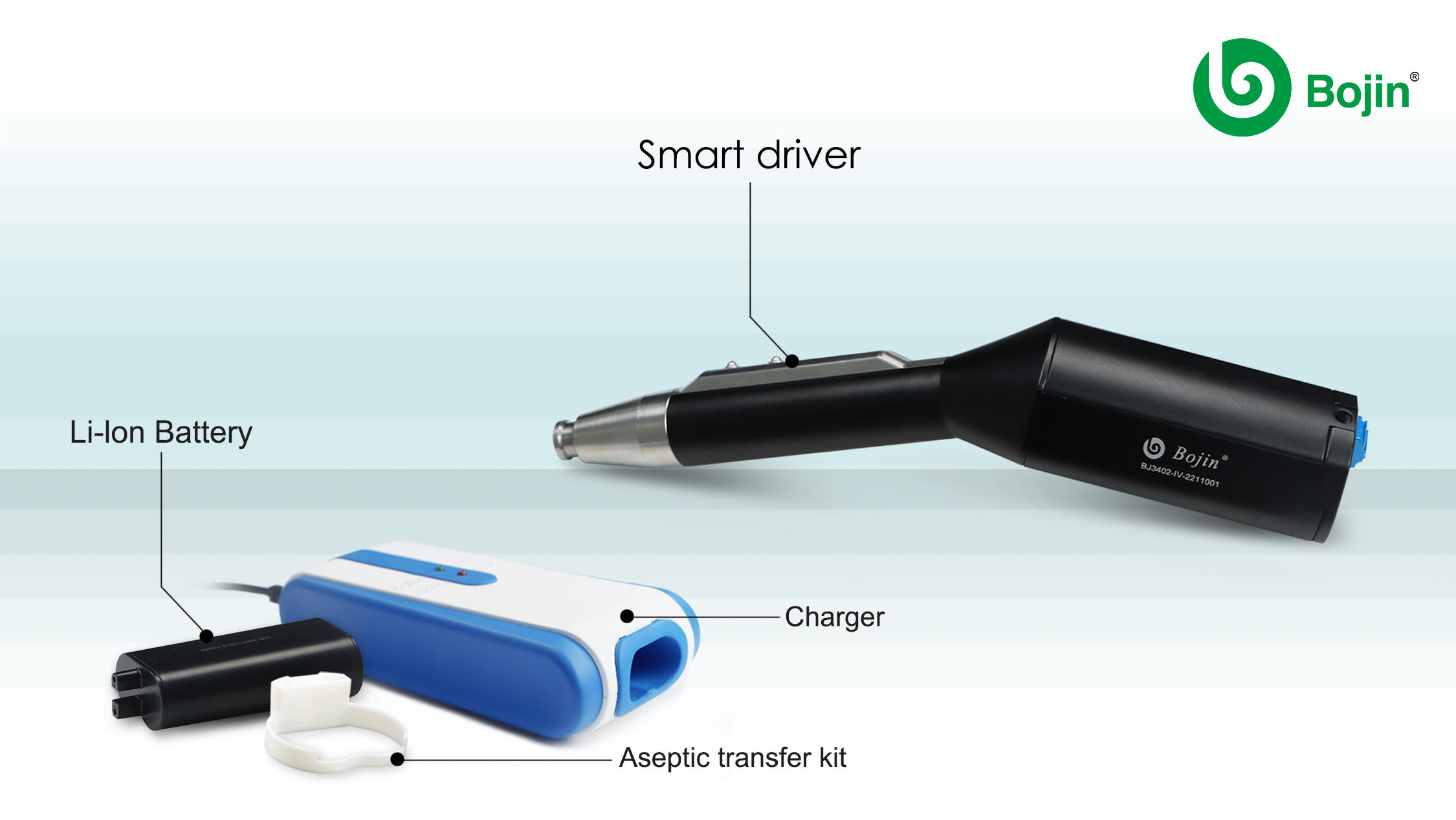 Pen Drive BOJIN 3407-IV Maxillofacial Hand Foot Small Bones Li-ion Battery Drill Orthopedic Bone Drill Surgical Drill