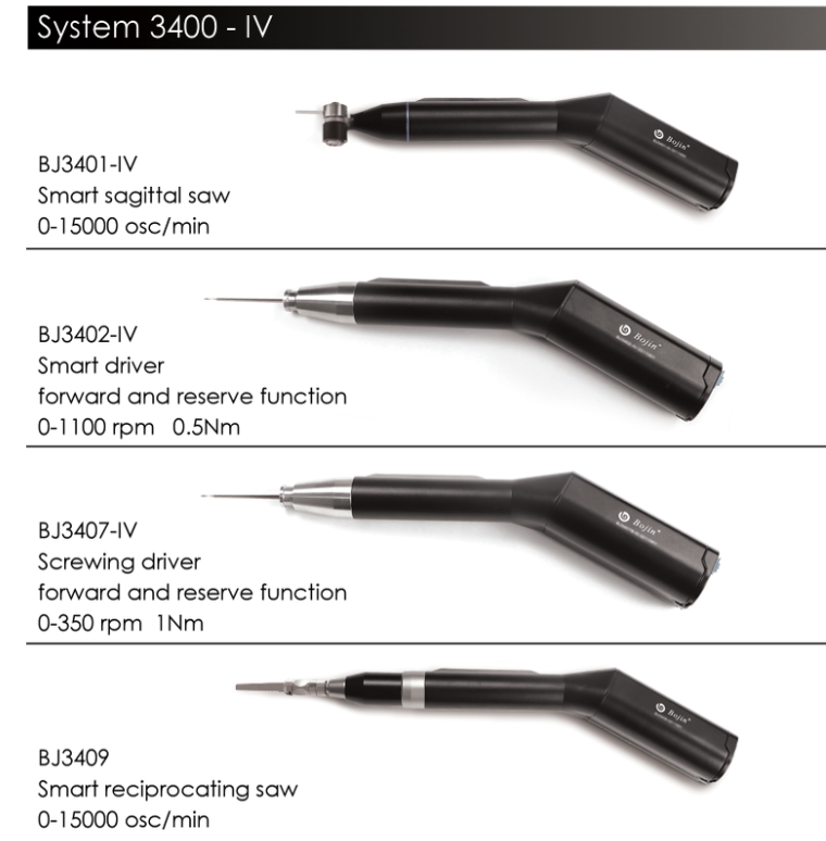 Pen Drive BOJIN 3407-IV Maxillofacial Hand Foot Small Bones Li-ion Battery Drill Orthopedic Bone Drill Surgical Drill