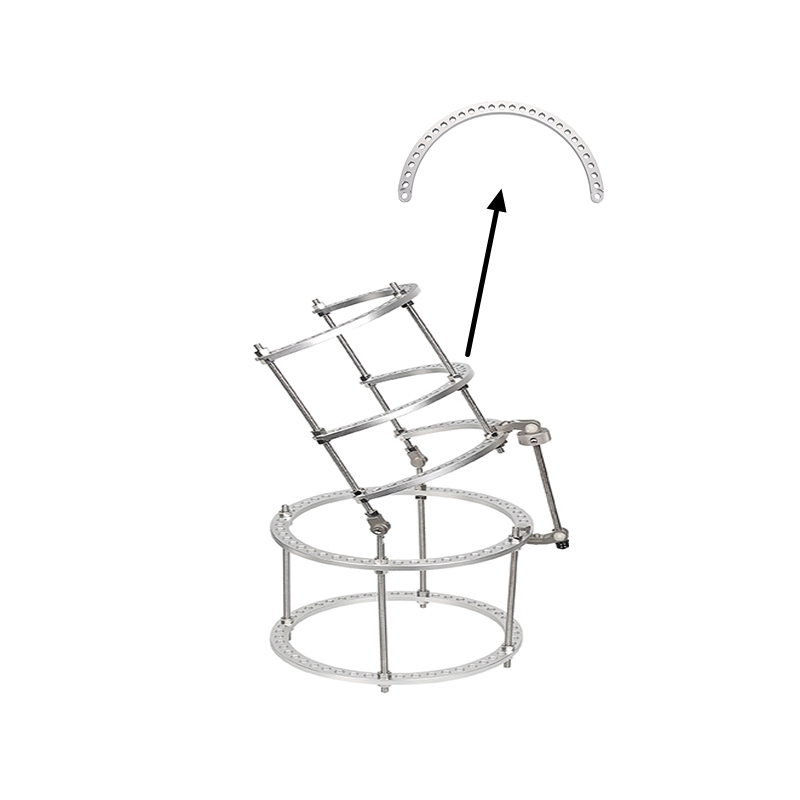 Ilizarov External Fixator Half Ring for Wrist Joint Frame