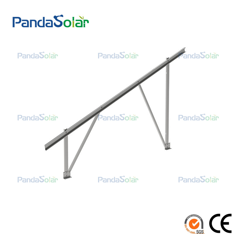Pandasolar Megnesium-Aluminum-Zinc Plating Solar Panel Ground Mounting System Structure Exm Manufacturer