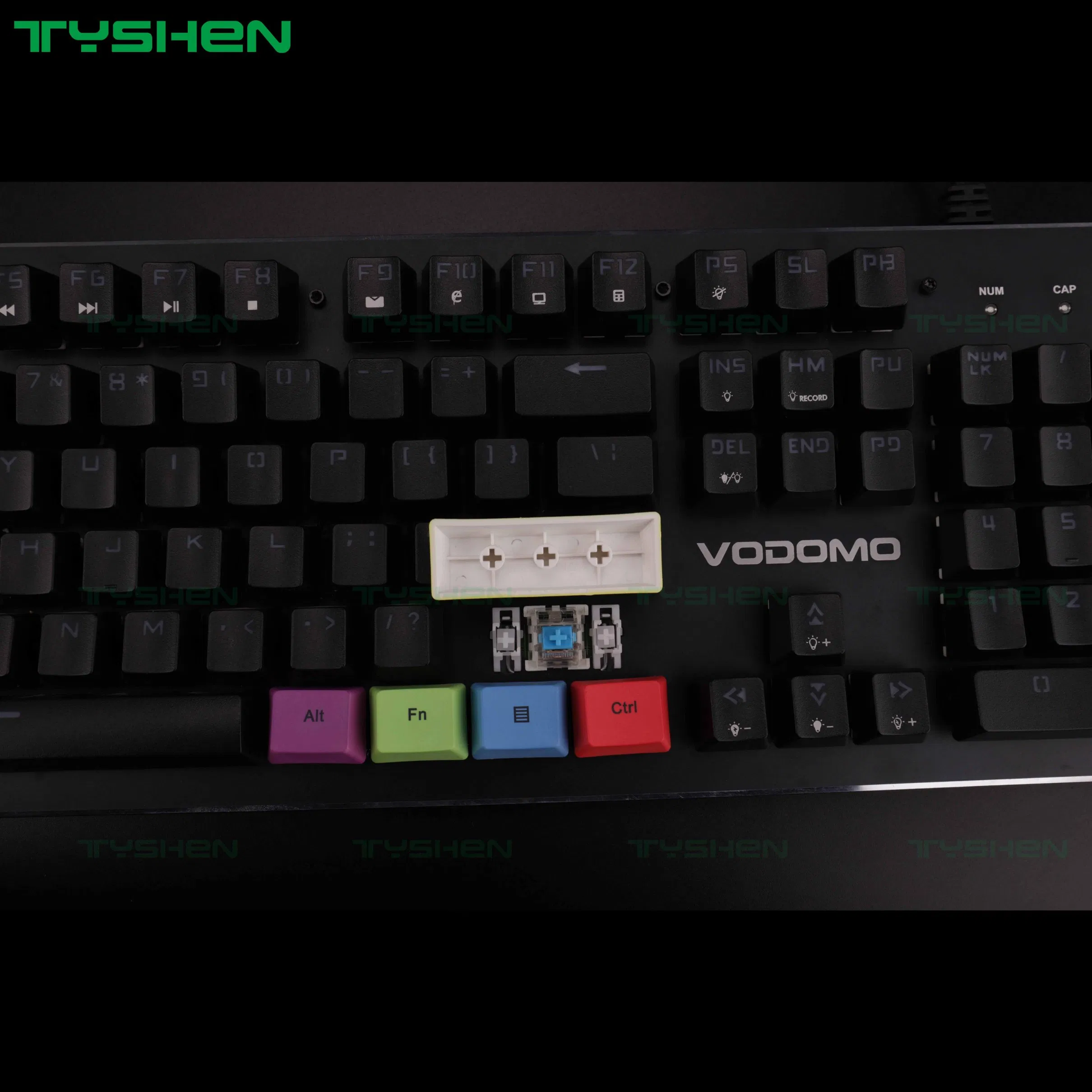 ESC/Shift/Control/Win/Alt/Fn PBT Material Key Cap for Replacement, Total 10 Keys