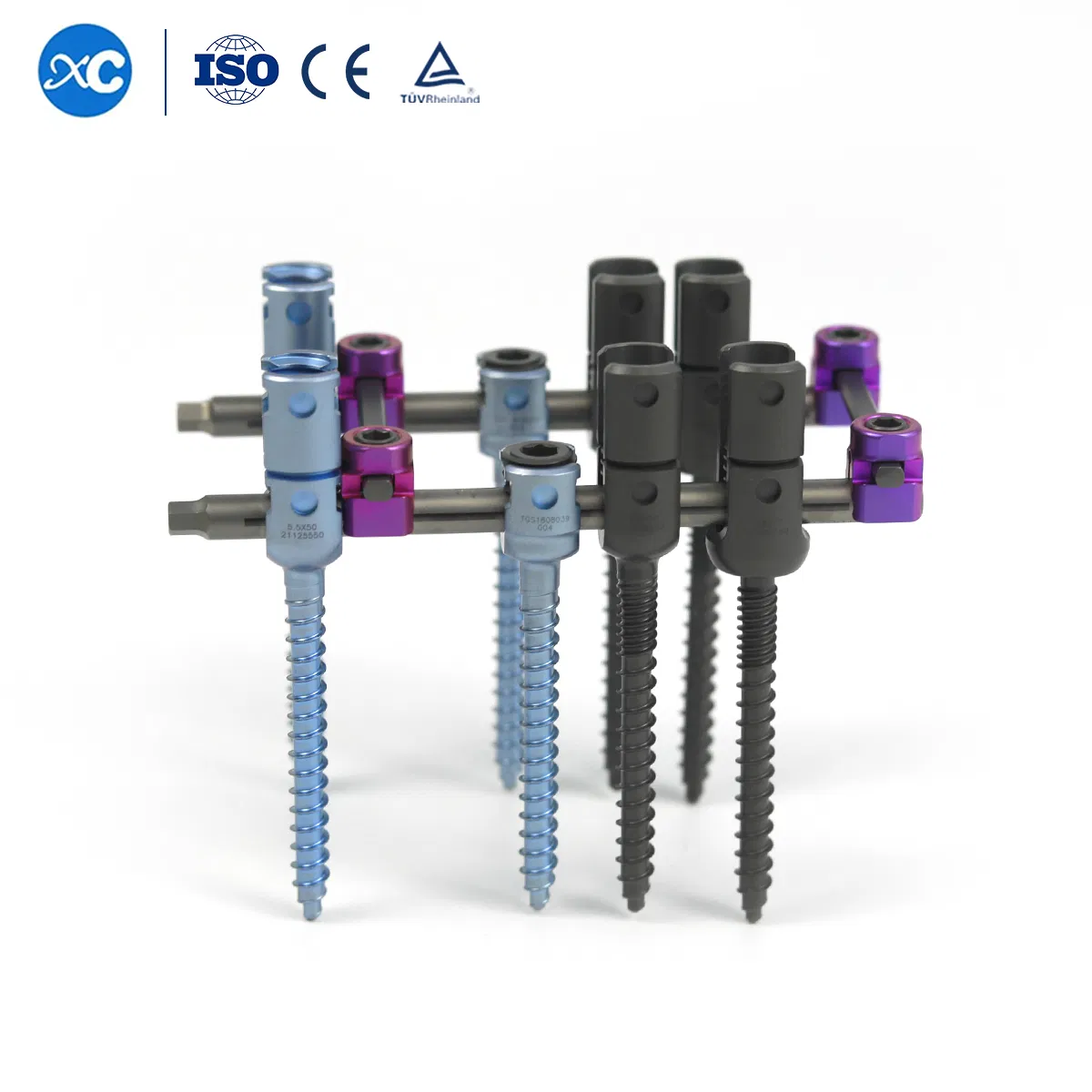 High Quality Orthopedic 6.0mm Pedicle Screw System Spine Implant
