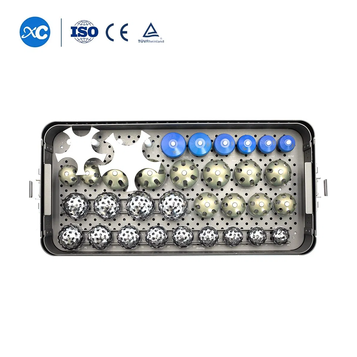 CE&amp; ISO Certified Hip Joint Prosthesis Total Hip Replacement Implants Instruments Set