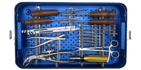 Small fragment locking plate instruments