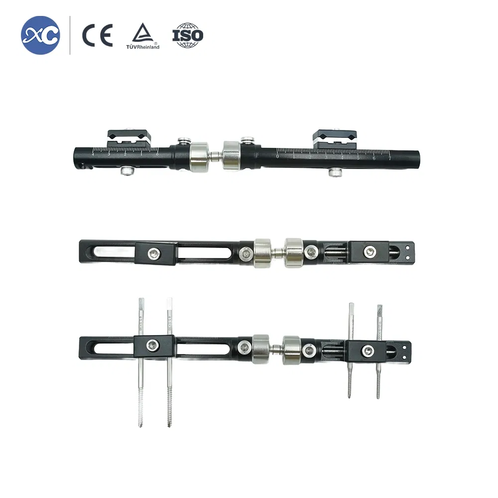 Orthopedic Implants and Instrument Unilateral Wrist External Fixator for Fracture Stabilization