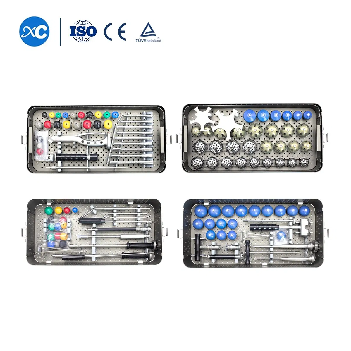 CE&amp; ISO Certified Hip Joint Prosthesis Total Hip Replacement Implants Instruments Set