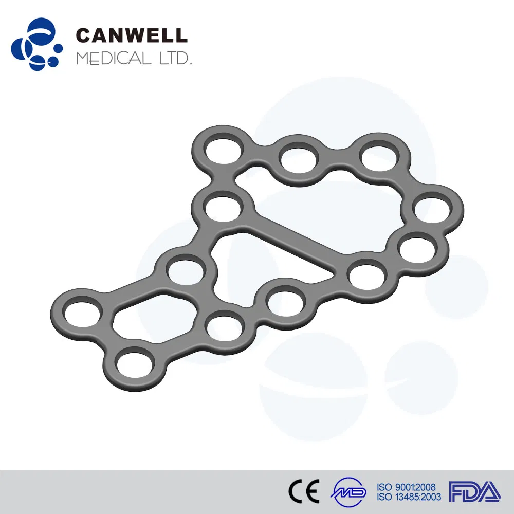 Canwell Orthopedic Trauma Implant Medical Calcaneous Titanium Locking Plates