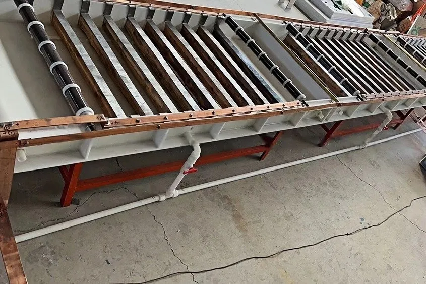 Electro galvanized tank