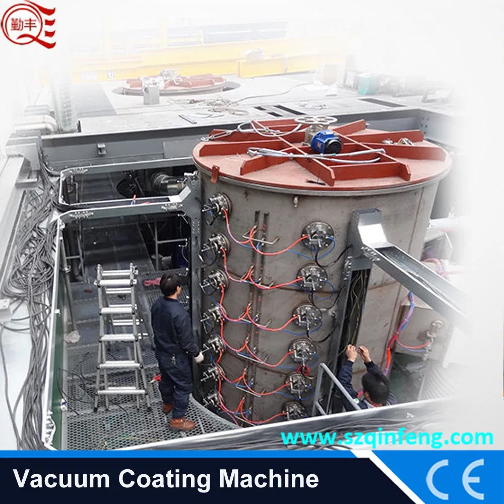 Multi Function PVD Titanium Vacuum Plasma Lon Chrome Spray Plating System Before UV Painting