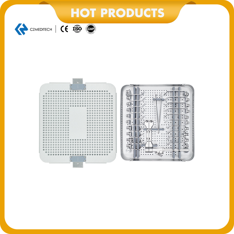 Czmeditech High Quality Orthopedic Surgical Instruments Anterior Cervical Plate System Instrument Set