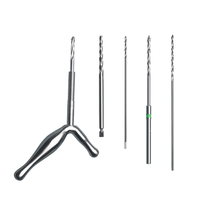 Drill for Cementless Acetabular Cup in Total Hip Replacement