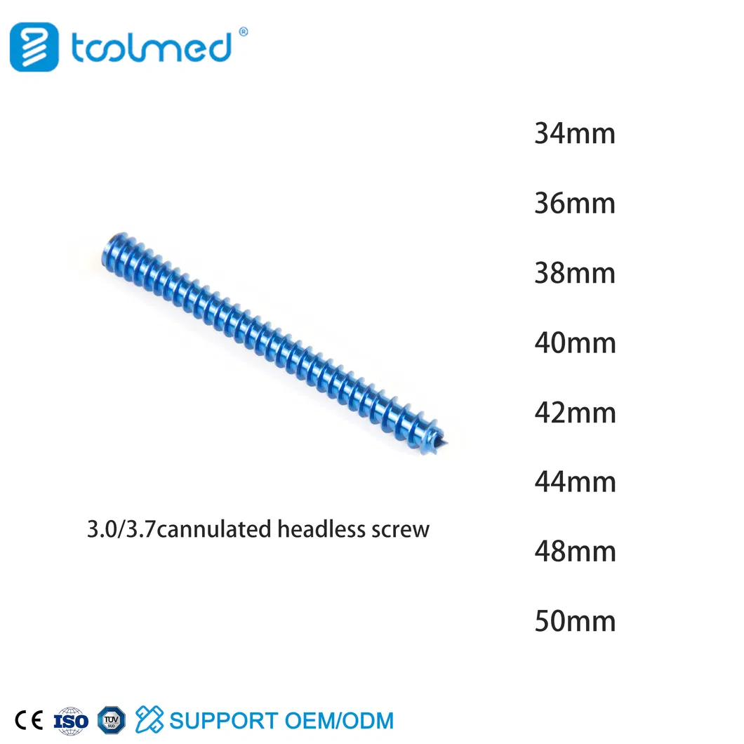 Cannulated Headless Compression Screw 1