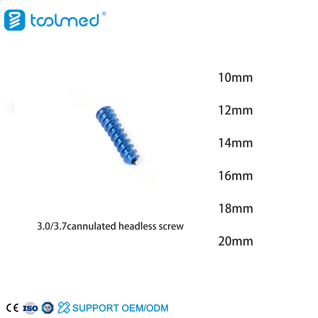 Cannulated Headless Compression Screw 3