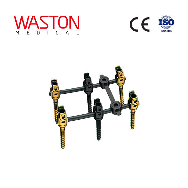 Master 7 Spinal System, Titanium Alloy, Orthopedic Implant, Spine, Surgical, Medical Instrument Set, with CE/ISO/FDA, Dislocation, Fracture, Lumber and Cervical