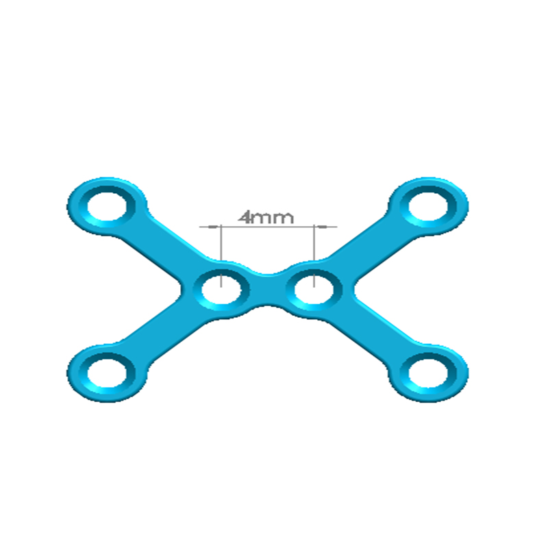 Jinlu Medical Orthopedic Implant X-Shaped Maxillofacial Platetype-II