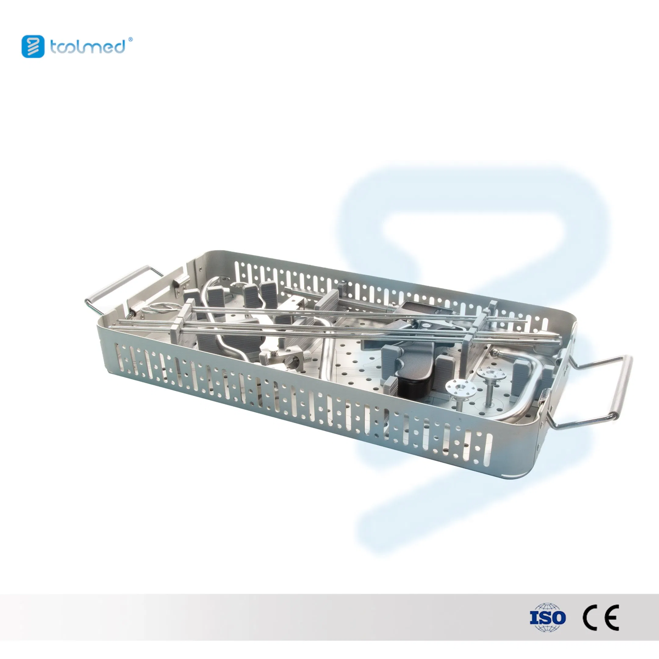Orthopedic Surgical Instrument Set for Implantation Collinear Reduction Clamp Optimized Bone Surgery Tool