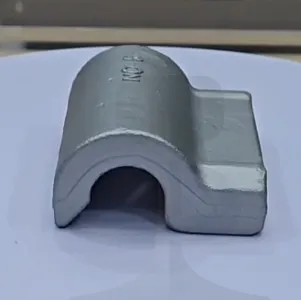 Weld-on Shoulders for E Clip side view