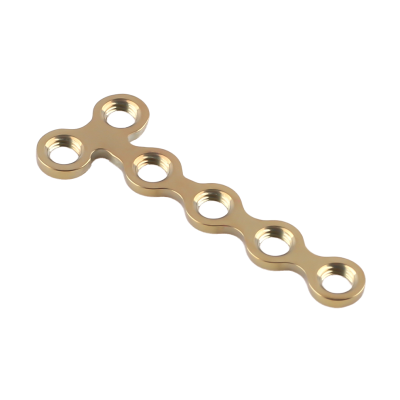 Orthopedic Medical Implants Maxillofacial Reconstruction Straight Bone Plate Internal Fixation