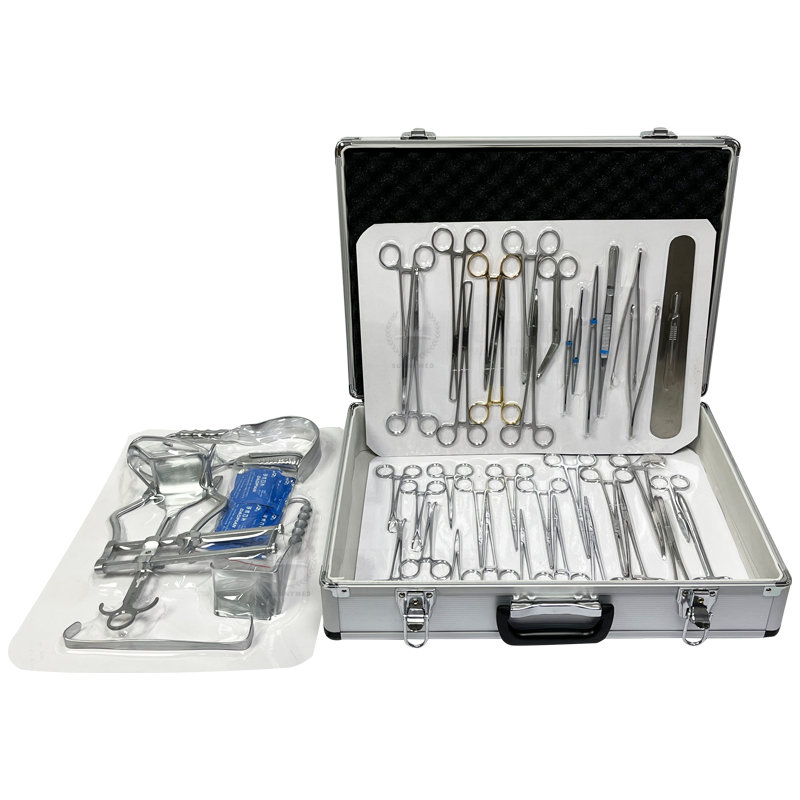Sy-Xn08 Caesarean Instrument Set Genecology Minor Abdominal Instruments Hospital Orthopedic Surgery Use