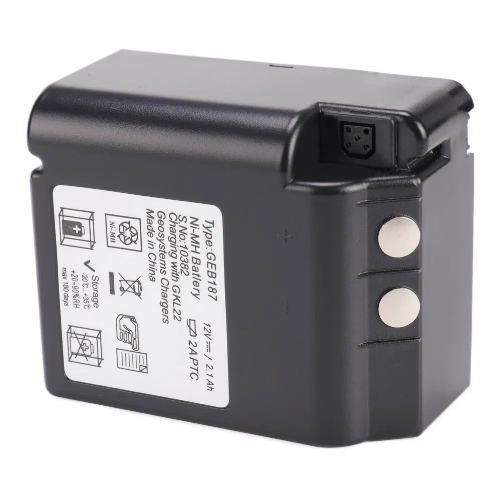 Geb187 12V 2.1ah Li-Mh Batlery Replacement Battery for Survey Instrument Total Station
