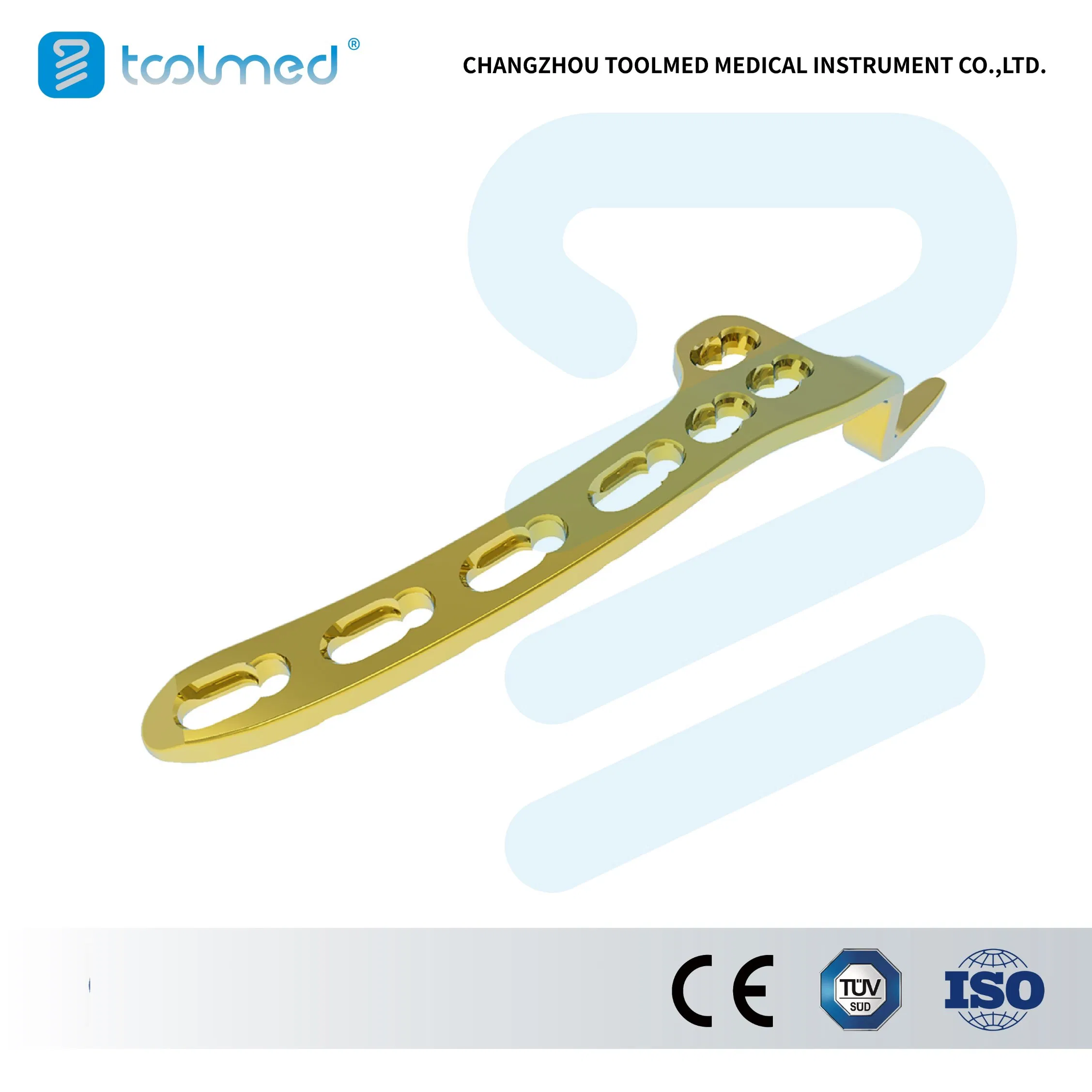 Titanium Surgical Plate Implants Price Clavicle Hook Locking Titanium Plate, Manufacture Plates