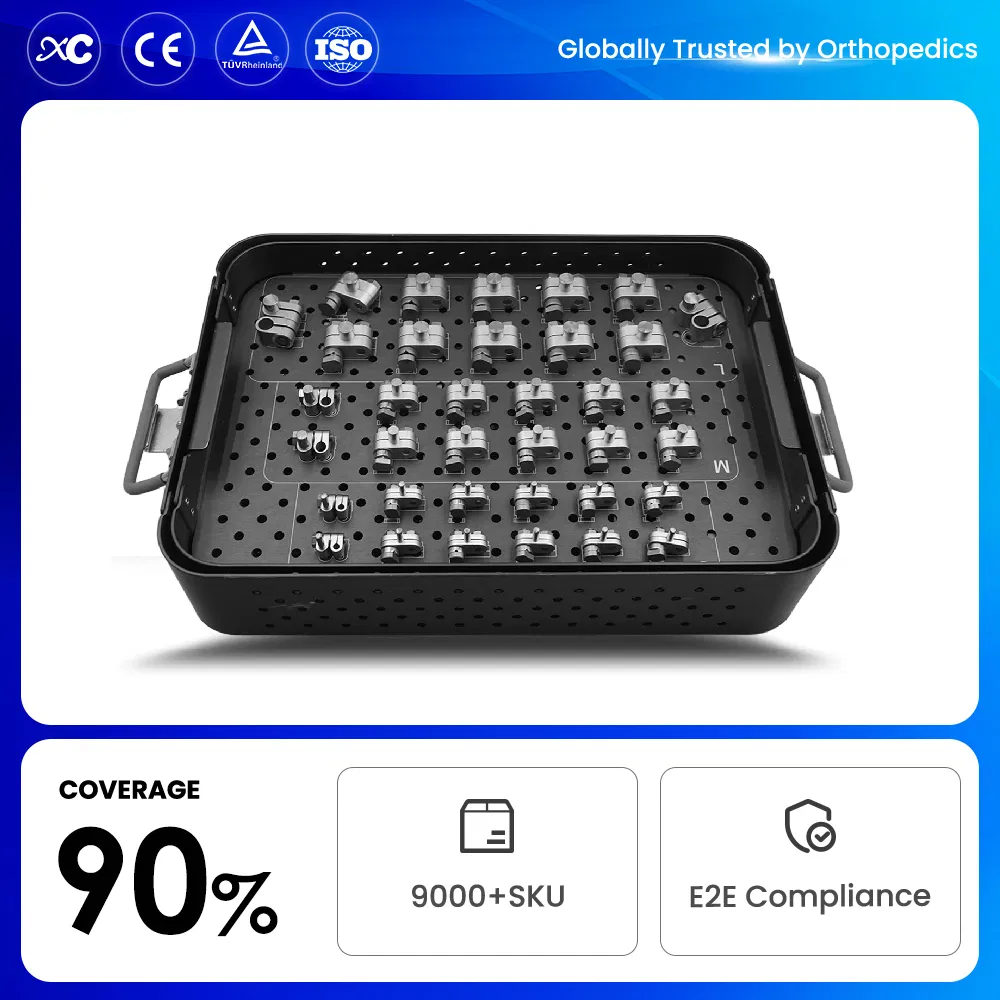 Veterinary Orthopedic Fracture External Fixation Instrument Set