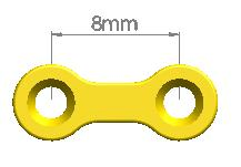 Jinlu Medical Orthopedic Implant 2.0mmstraight Maxillofacial Platetype-V