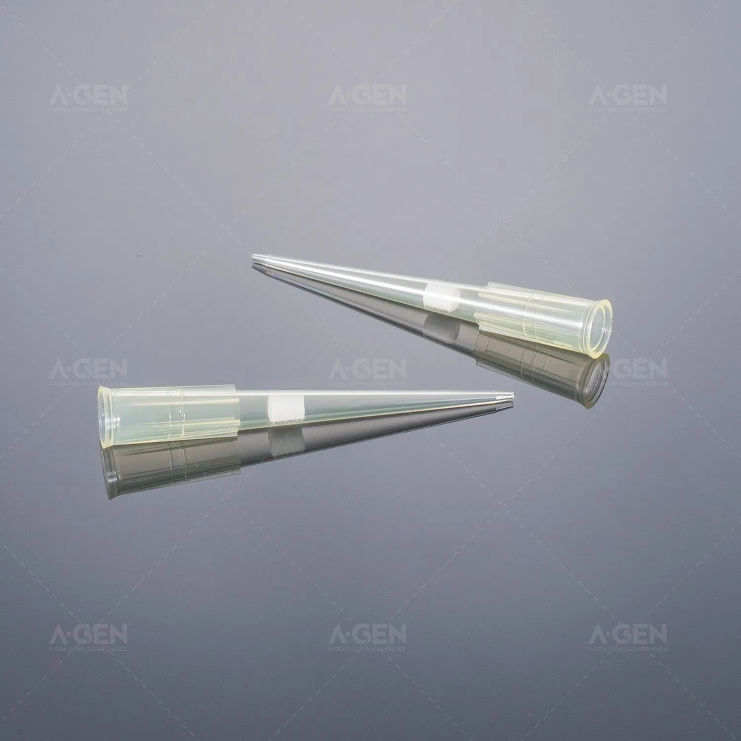 Wholesale 50UL Disposable Pipette Tips with Filters Made by Yellow