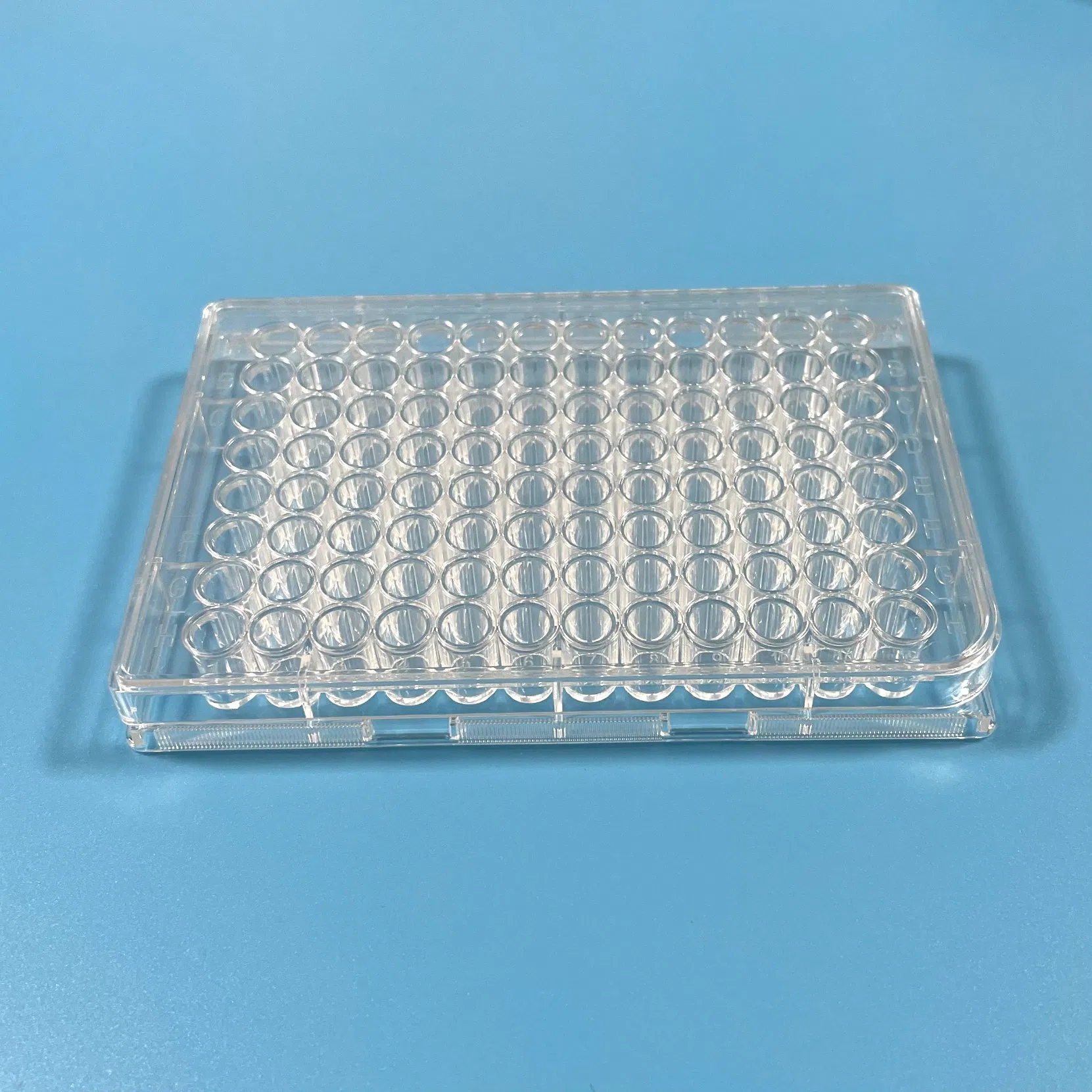 Plastic PS Sterile Multi-Well 96well Cell Culture Plates with Flat Bottom