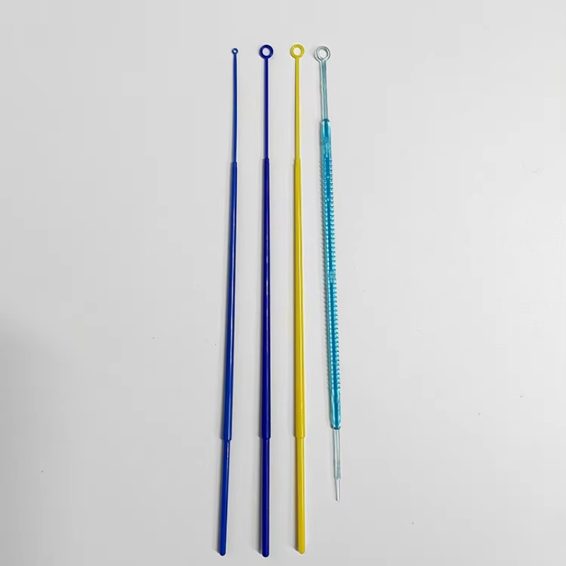 High Quality Hot Sale Laboratory Supplies Blue Plastic Disposable Sterile Inoculating Loops