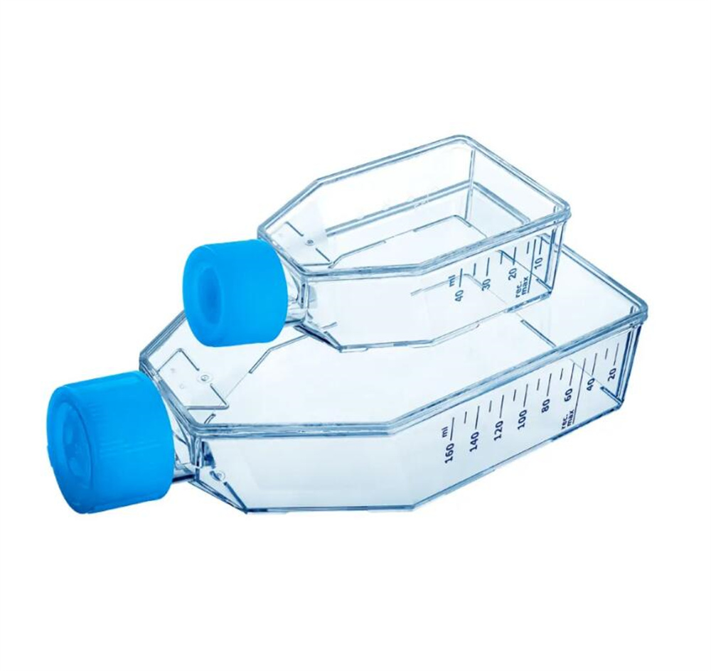 Cell Culture Flasks Plastic Hot Sale 50 Ml 250 Ml 750 Ml 950 Ml with Competitively Price