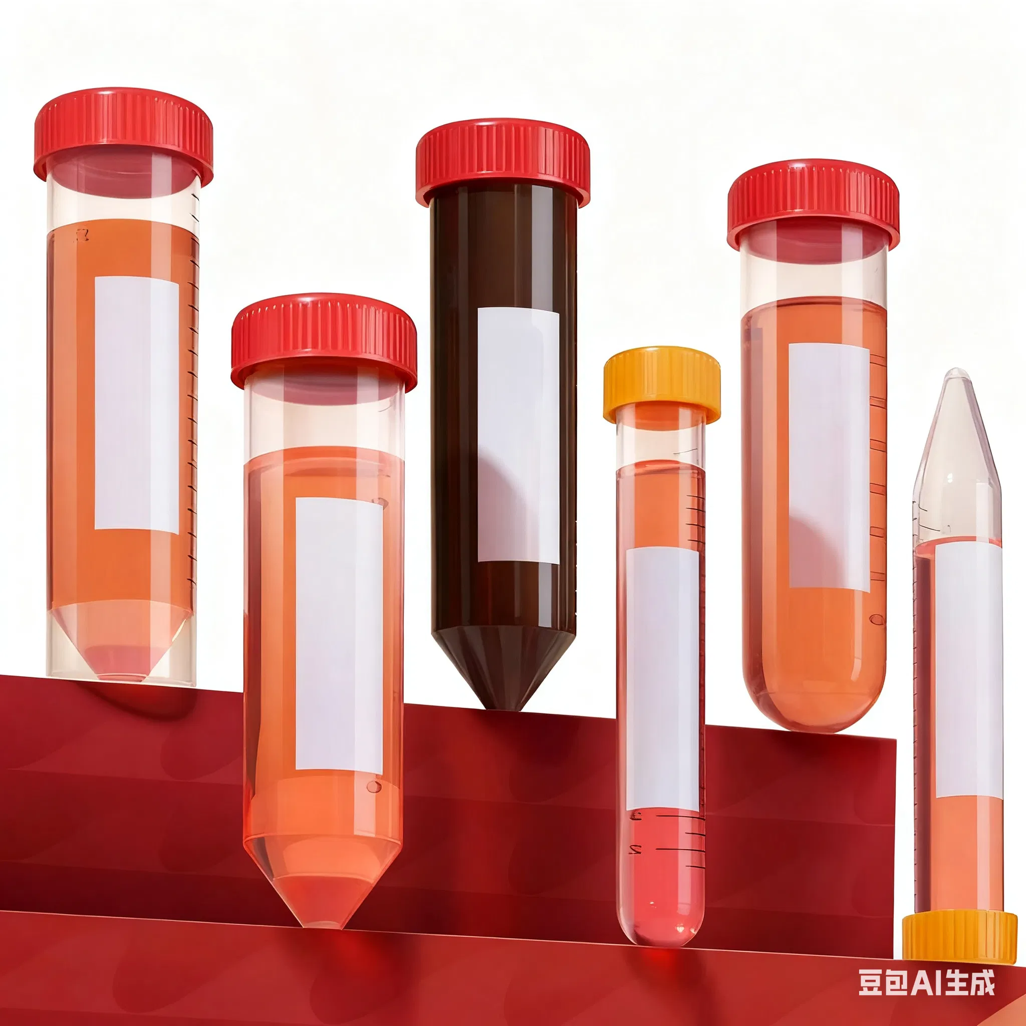 Labshark High-Quality Disposable High-G-Force Plastic Centrifuge Tube for Laboratory