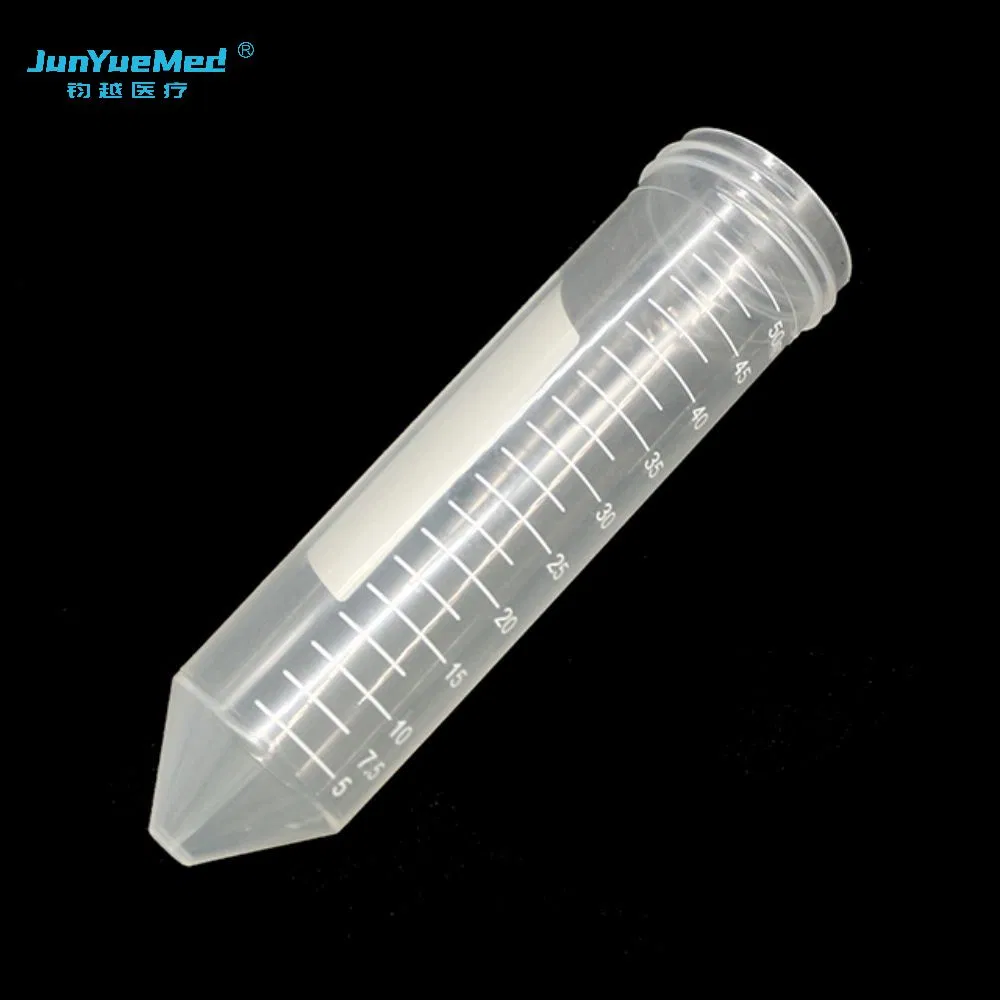 Junyuemed 50ml Blue Cap Orange Cap Centrifuge Tube