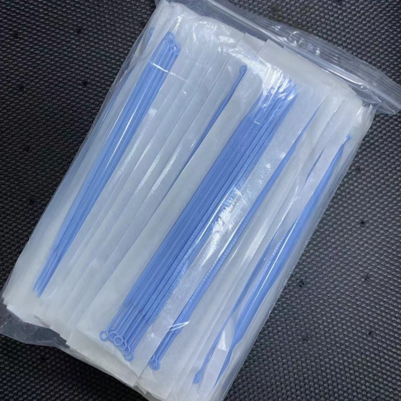 High Quality Hot Sale Laboratory Supplies Blue Plastic Disposable Sterile Inoculating Loops