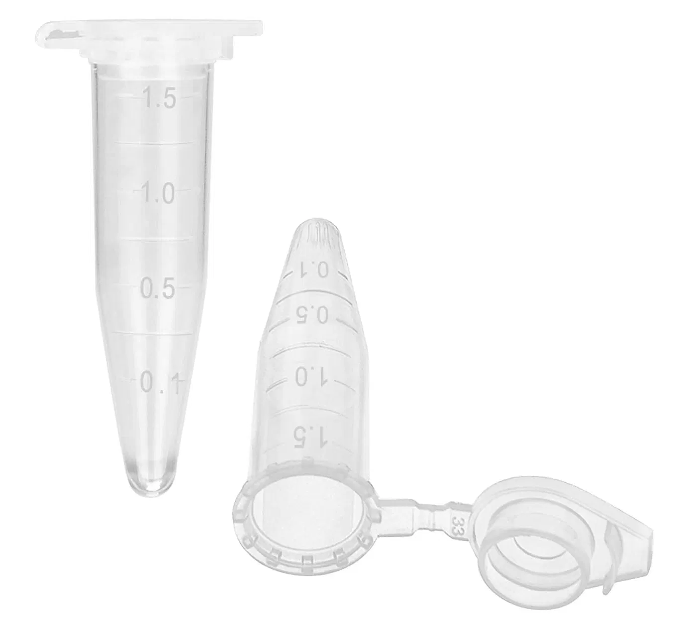 Plastic Sterile Falcon PCR Tube Centrifuge Tubes 1.5ml Microcentrifuge Tube