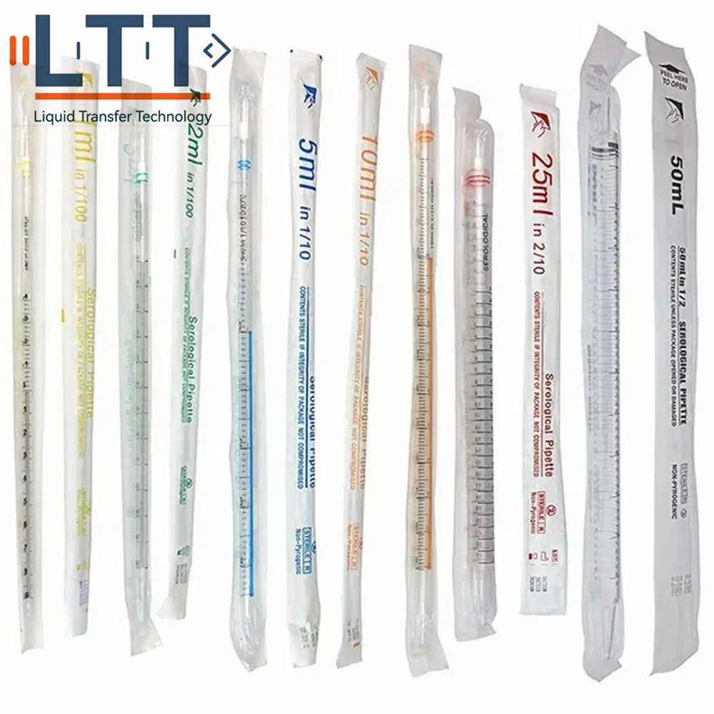 Ltt 1ml 5ml 10ml 25ml Graduated Serological Measuring Transfer Dropper Pipette Serological Pipettes