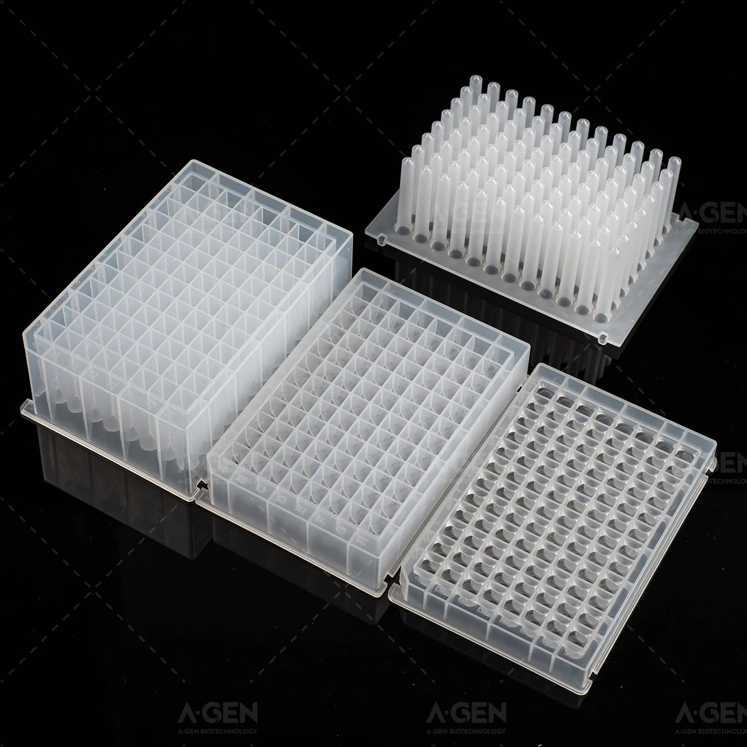 Multi Wells Lab Consumables Square Deep Well Plate