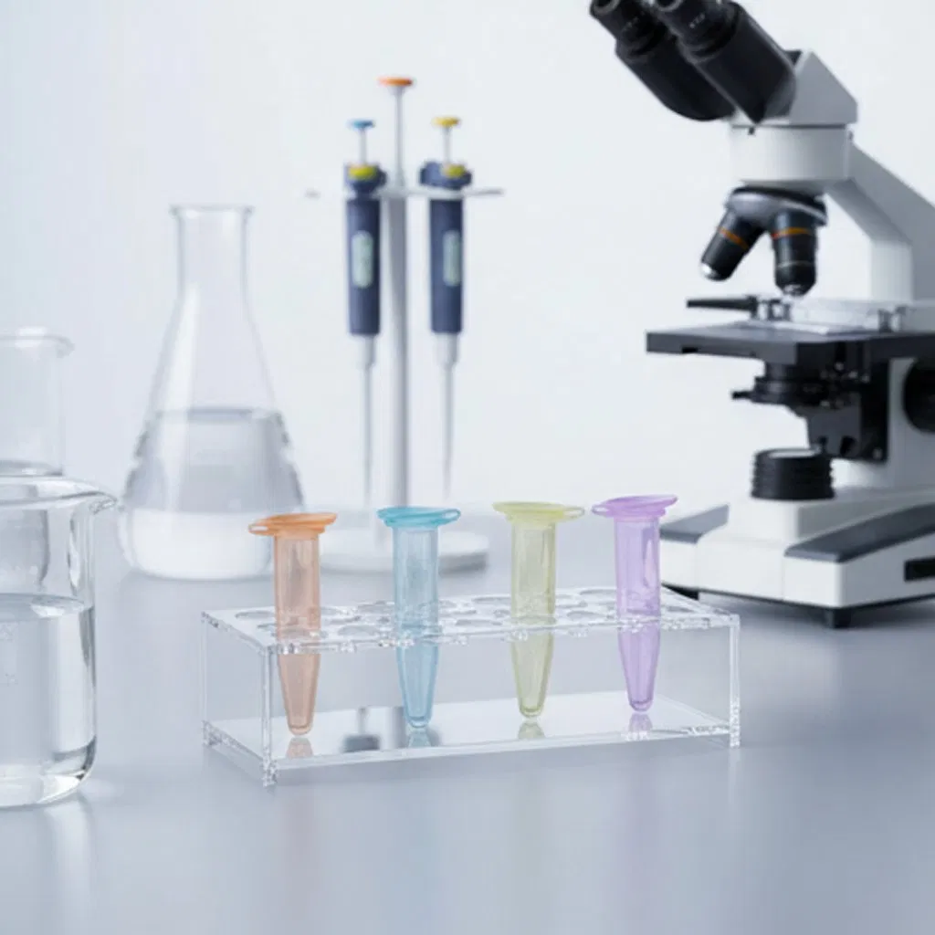 Medical Supply Conical Bottom Graduated Micro Centrifuge Tube with Lock for 1.5ml