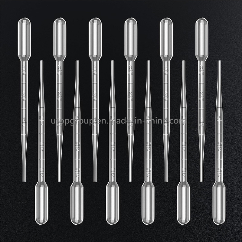1ml 2ml 3ml 5ml 10ml Clear Laboratory Disposable Pasteur Pipette Plastic Dropper Micro Transfer Pipettes